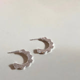 SCALLOPED HOOPS - LARGE