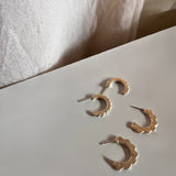 SCALLOPED HOOPS - SMALL