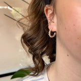 SCALLOPED HOOPS - SMALL