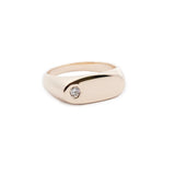 SIGNET 104 | Gold + Diamond