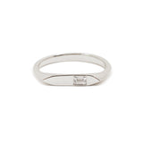 SIGNET 105 | Silver + Diamond