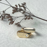 SIGNET 104 | Gold + Diamond
