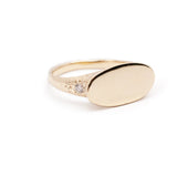 SIGNET 103 | Silver + Diamonds