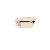 SIGNET 104 | Gold + Diamond
