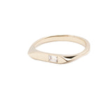 SIGNET 105 | Silver + Diamond