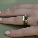 SIGNET 104 | Gold + Diamond