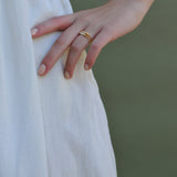 SIGNET 105 | Silver + Diamond