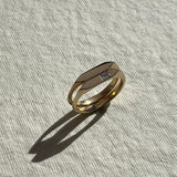 SIGNET 105 | Gold + Diamond