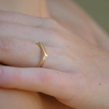 SIGNET 106 | Silver + Diamond Side