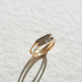 SIGNET 105 | Gold + Diamond