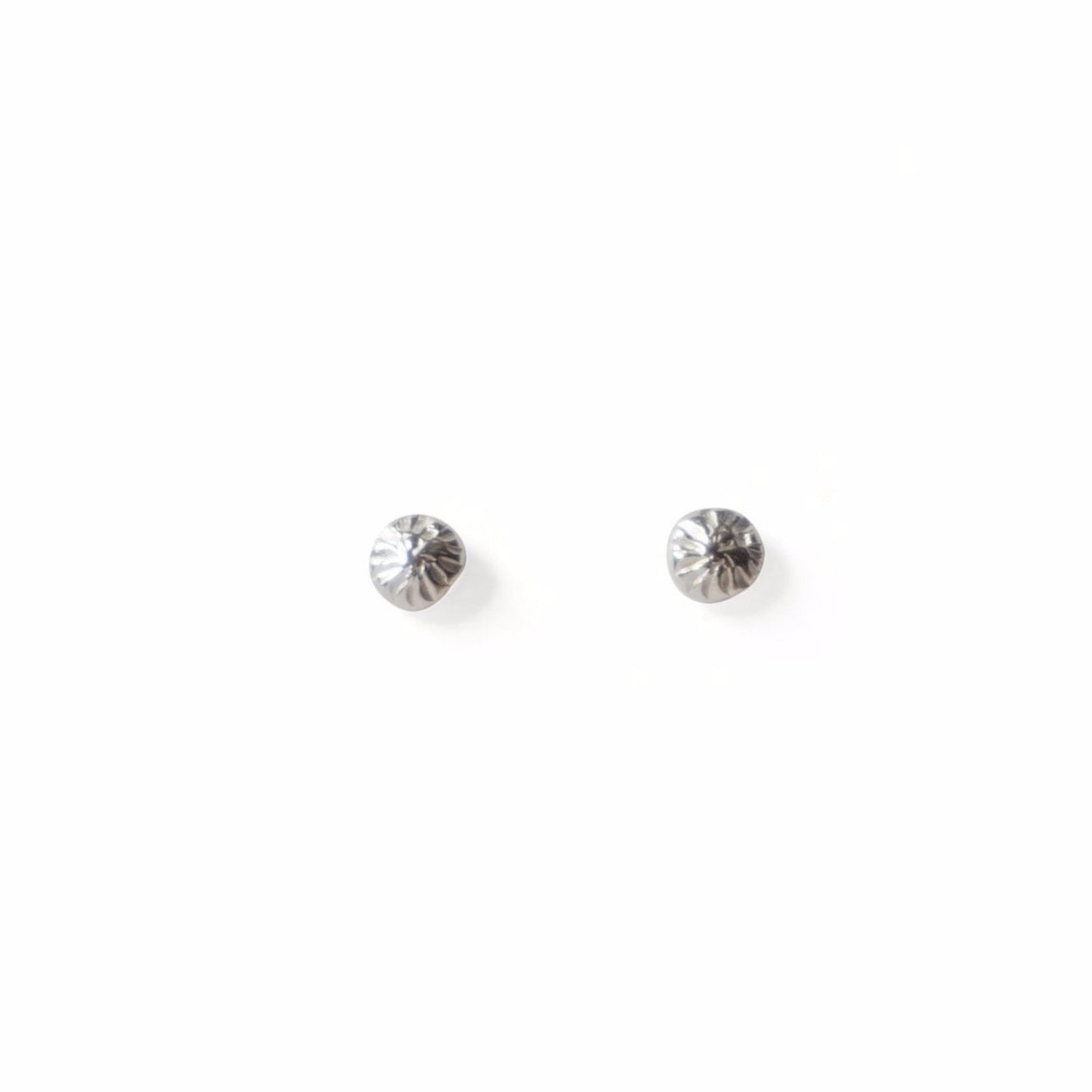 Sterling Silver Shine Post Earrings by Rebekah J. Designs